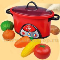 Кастрюля с продуктами игрушечный набор 22841 Red Box